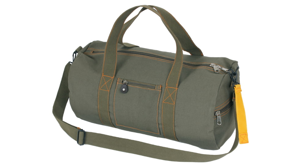 Rothco Canvas Equipment Bag 3649, Woodland Camo, 19 in, 22338-WoodlandCamo-19Inches