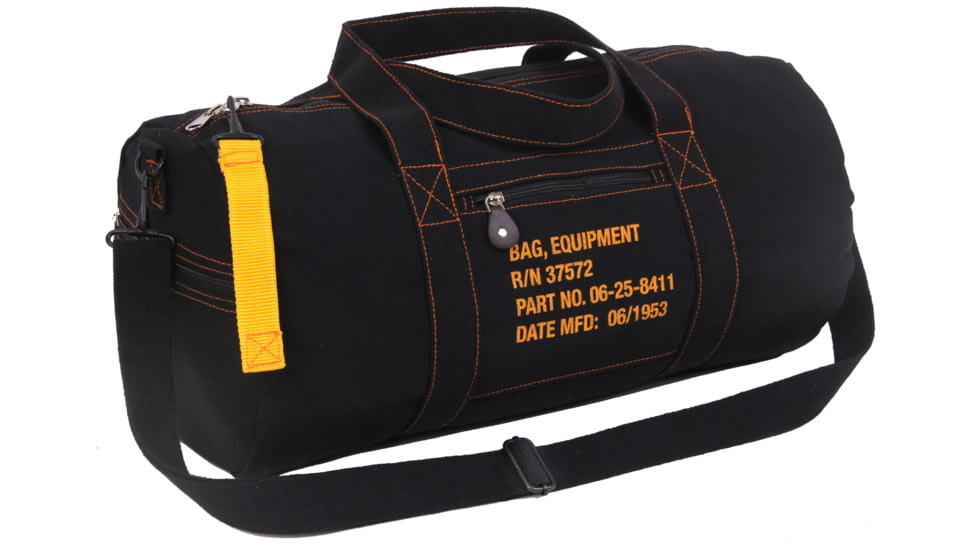 Rothco Canvas Equipment Bag 3649, Woodland Camo, 19 in, 22338-WoodlandCamo-19Inches