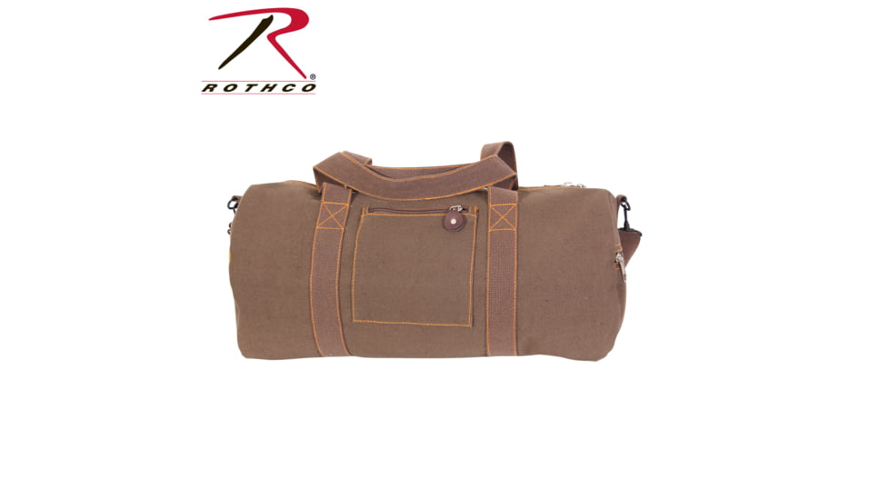 Rothco Canvas Equipment Bag 3649, Woodland Camo, 19 in, 22338-WoodlandCamo-19Inches