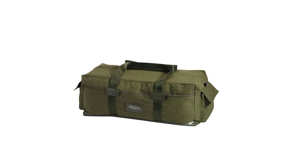 Rothco Canvas Israeli Type Duffle Bag, Olive Drab, 8137-OliveDrab