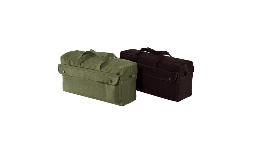 Rothco Canvas Jumbo Mechanic Tool Bag, Olive Drab, 8145-OliveDrab
