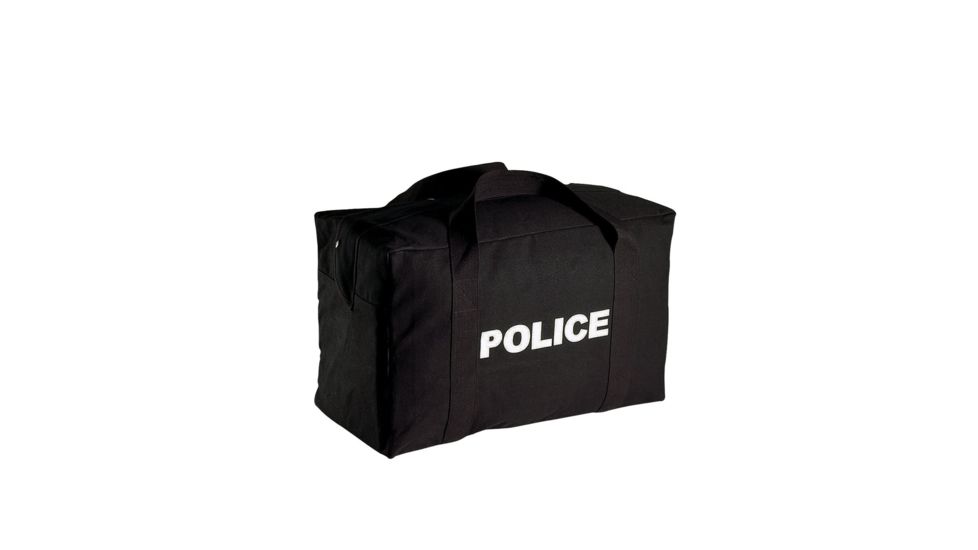 Rothco Canvas Large Police Logo Gear Bag, 8116
