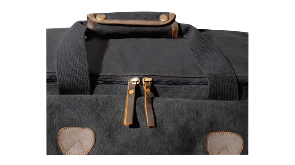 Rothco Canvas Long Weekend Bag, Charcoal Grey, 96110