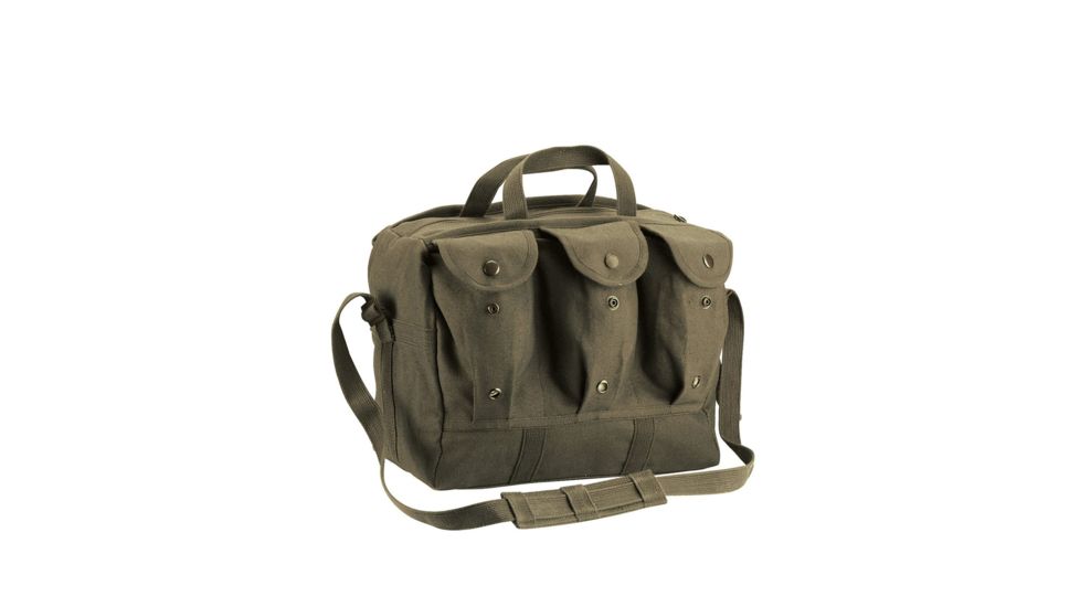Rothco Canvas Medical Equipment Bag, Olive Drab, 8158-OliveDrab