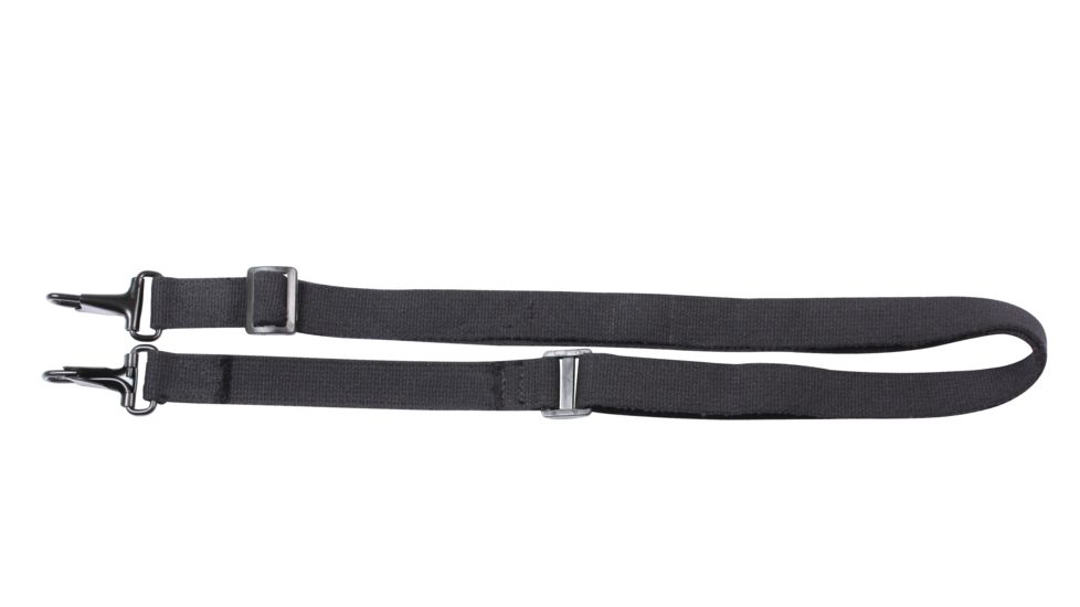 Rothco Canvas Shoulder Bag Strap, Black, 9031-Black