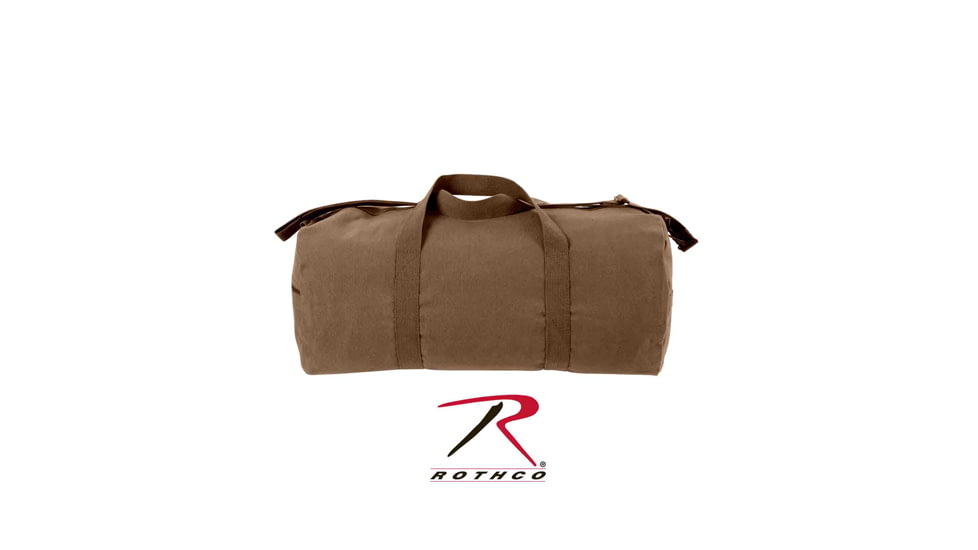 Rothco Canvas Shoulder Duffle Bags, 15in, Navy Blue, 22153-NavyBlue-15Inches