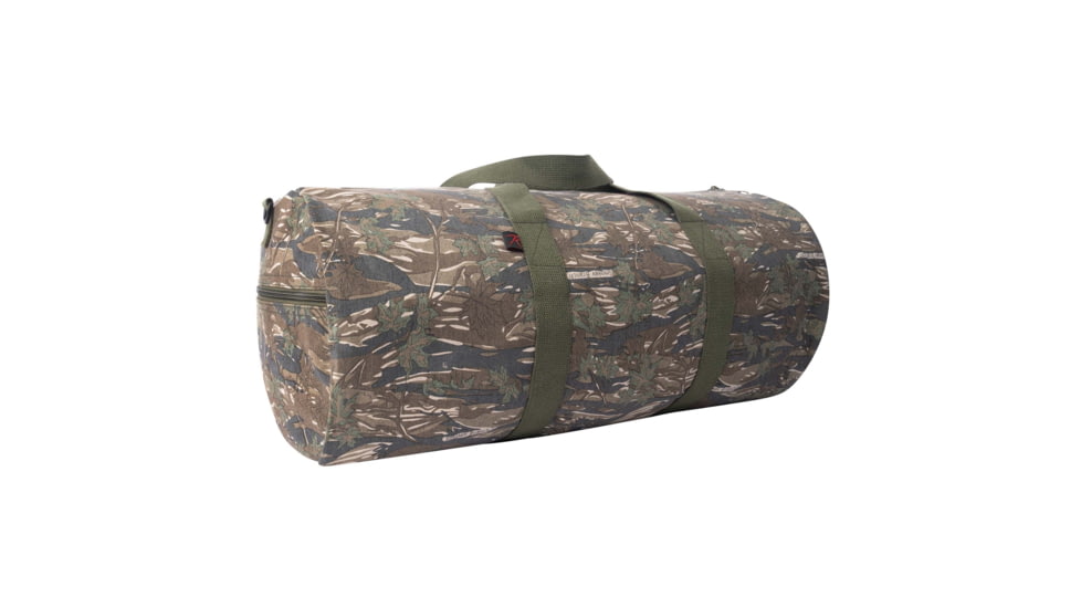 Rothco Canvas Shoulder Duffle Bag, Smokey Branch Camo, 19in, 22212-SmokeyBranchCamo-19Inches