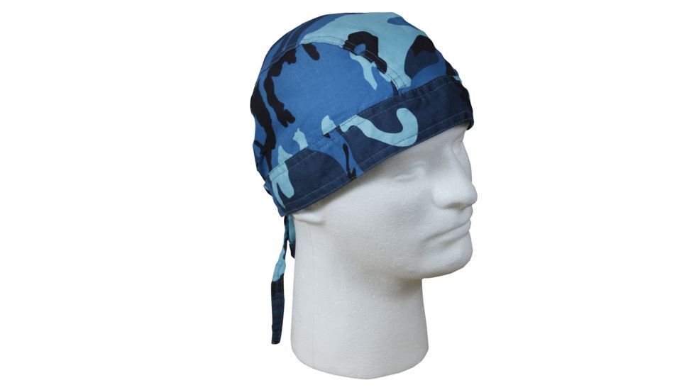 Rothco Color Camo Headwrap, Sky Blue Camo, 5142-SkyBlueCamo