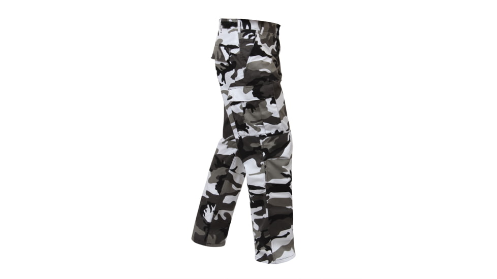 Rothco Color Camo Tactical BDU Pants - Mens, City Camo, Small, Long, 7884-CityCamo-S-Long27-31Waist3212-3512Length