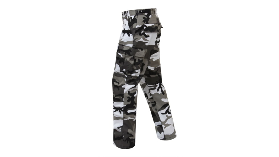 Rothco Color Camo Tactical BDU Pants - Mens, City Camo, Small, Long, 7884-CityCamo-S-Long27-31Waist3212-3512Length