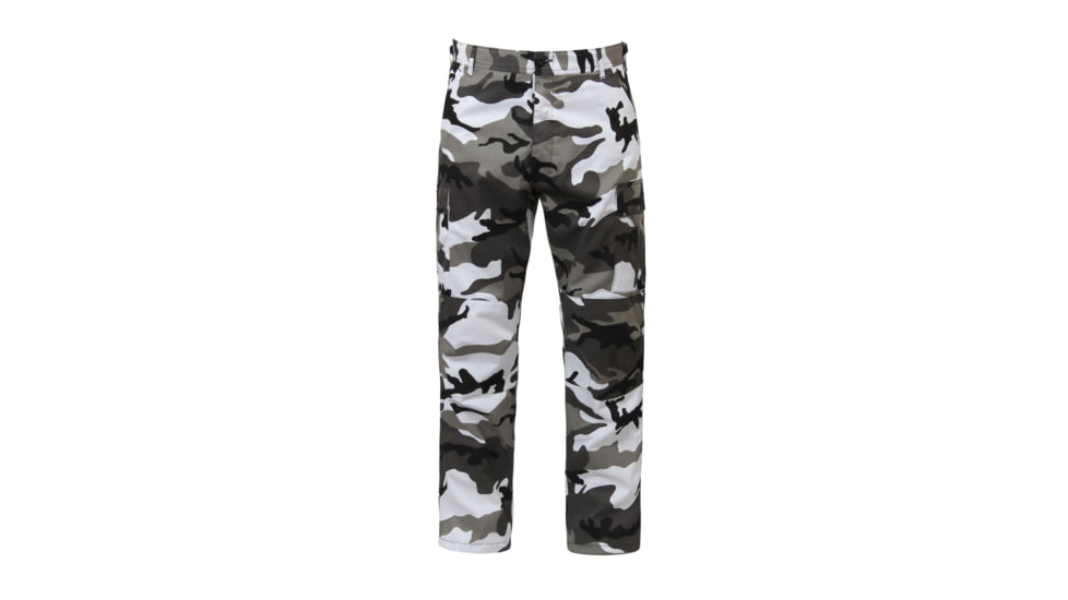Rothco Color Camo Tactical BDU Pants - Mens, City Camo, Small, Long, 7884-CityCamo-S-Long27-31Waist3212-3512Length