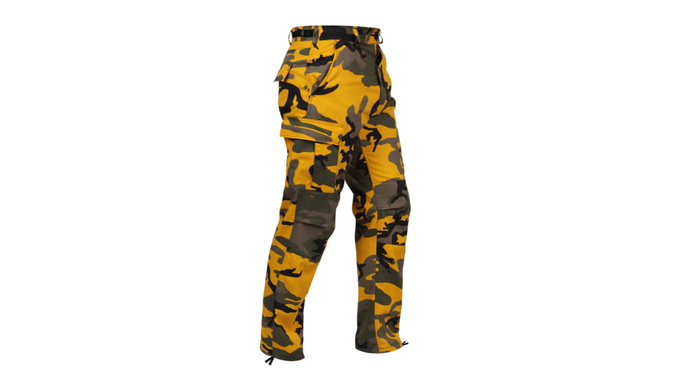 Rothco Color Camo Tactical BDU Pants - Mens, Stinger Yellow Camo, Extra Small, 8875-StingerYellowCamo-XS23-27Waist