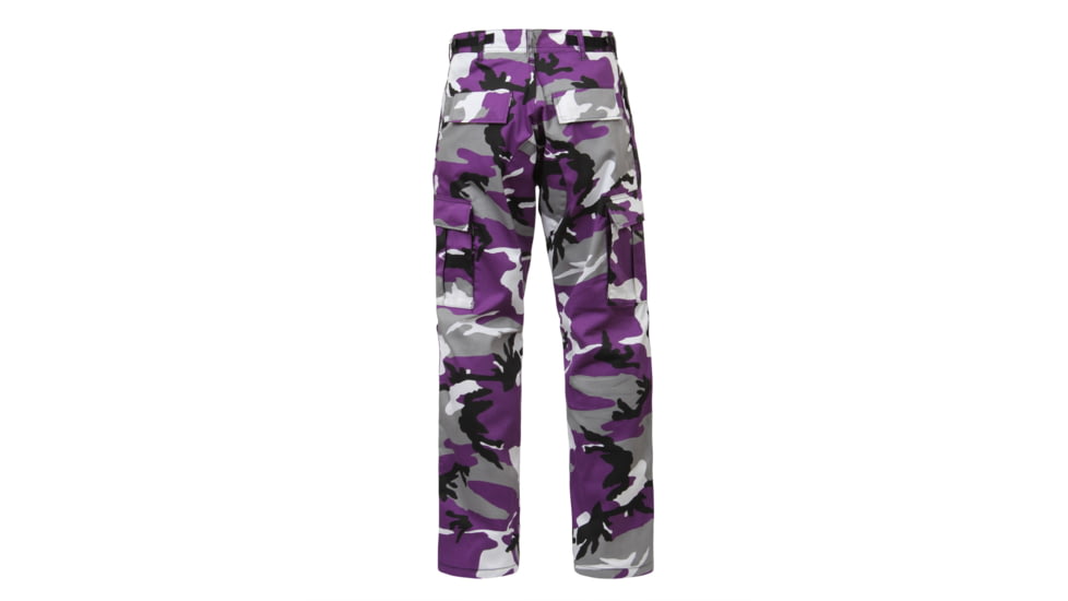 Rothco Color Camo Tactical BDU Pants - Mens, Ultra Violet Camo, XS, 7925-XS