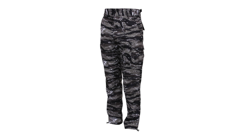 Rothco Color Camo Tactical BDU Pants - Mens, Urban Tiger Stripe Camo, Extra Small, 8862-UrbanTigerStripeCamo-XS23-27Waist