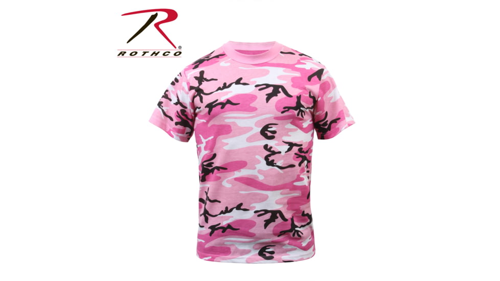 Rothco Colored Camo T-Shirts, Electric Blue Camo, Small, 60173-ElectricBlueCamo-S