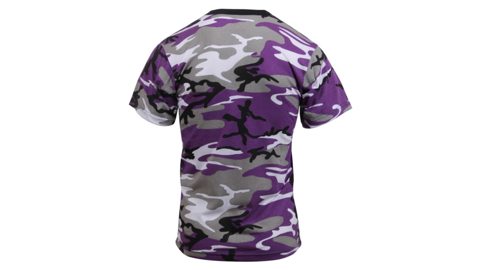 Rothco Colored Camo T-Shirts, Electric Blue Camo, Small, 60173-ElectricBlueCamo-S