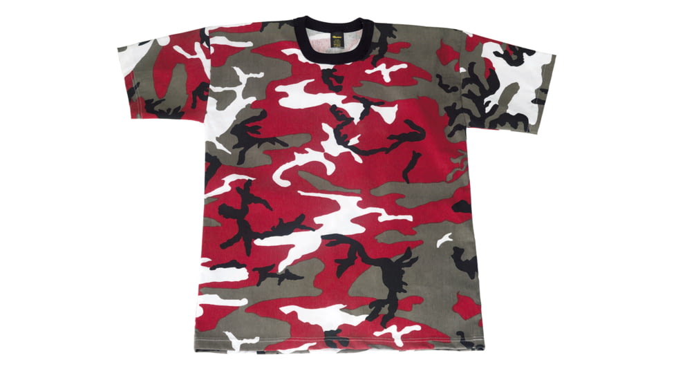 Rothco Colored Camo T-Shirts, Electric Blue Camo, Small, 60173-ElectricBlueCamo-S