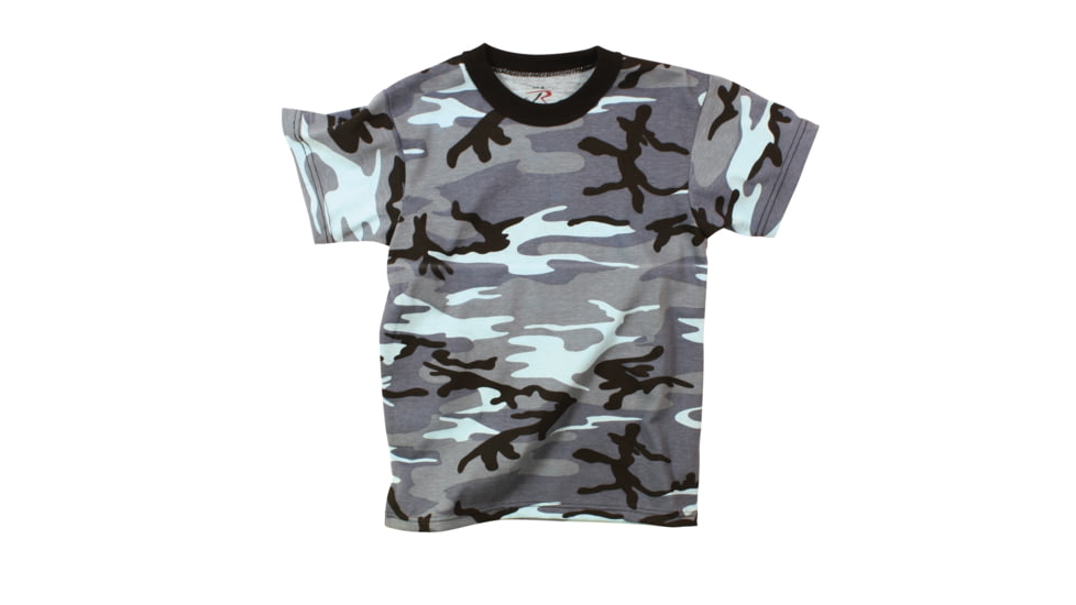 Rothco Colored Camo T-Shirts, Electric Blue Camo, Small, 60173-ElectricBlueCamo-S