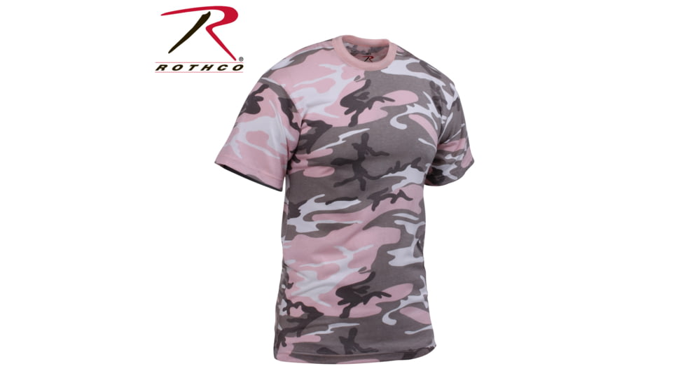 Rothco Colored Camo T-Shirts, Electric Blue Camo, Small, 60173-ElectricBlueCamo-S