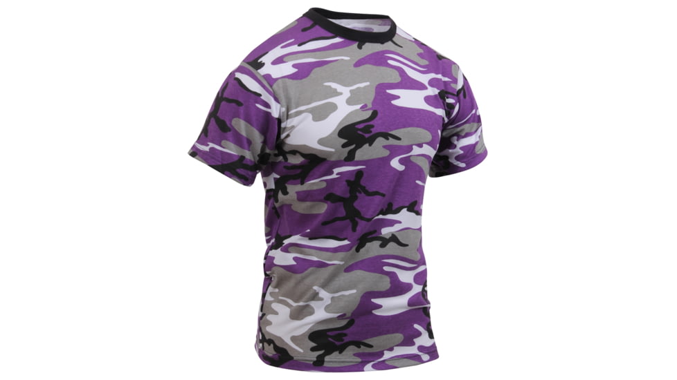 Rothco Colored Camo T-Shirts, Electric Blue Camo, Small, 60173-ElectricBlueCamo-S
