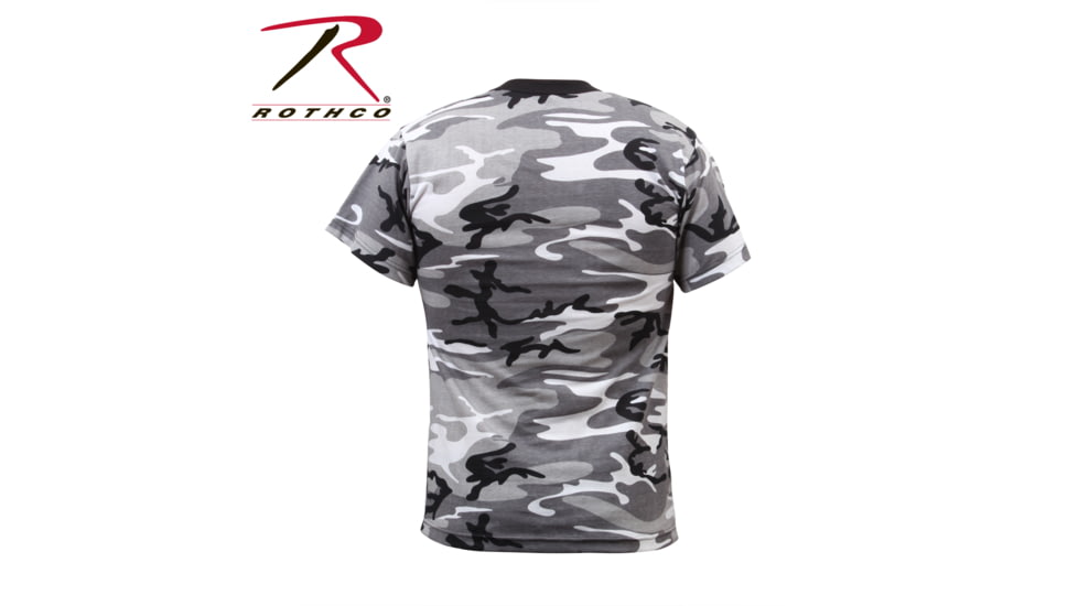 Rothco Colored Camo T-Shirts, Electric Blue Camo, Small, 60173-ElectricBlueCamo-S