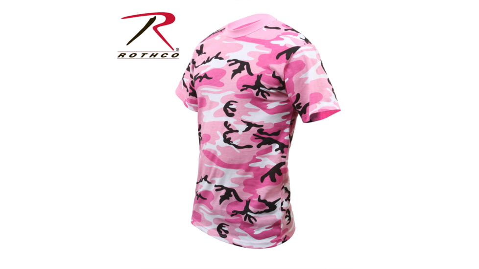 Rothco Colored Camo T-Shirts, Electric Blue Camo, Small, 60173-ElectricBlueCamo-S