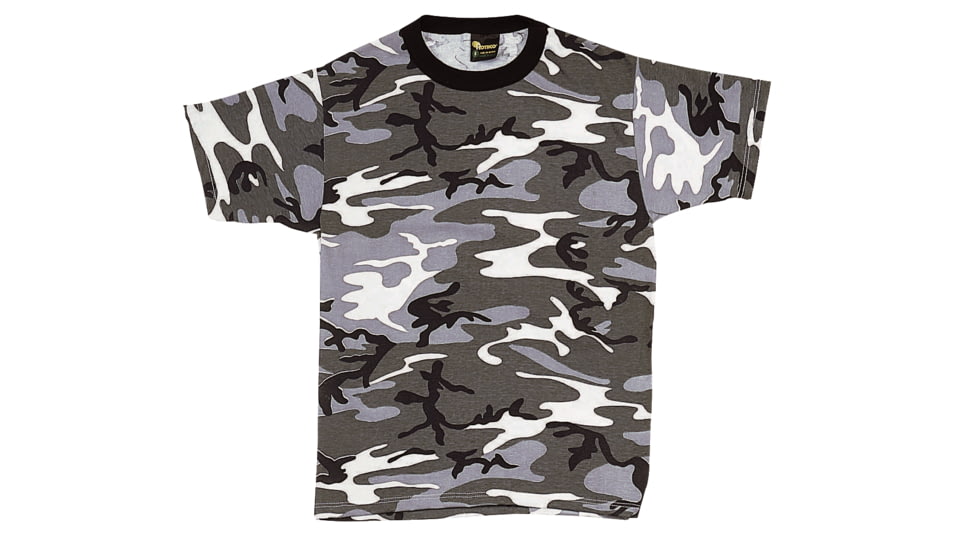 Rothco Colored Camo T-Shirts, Electric Blue Camo, Small, 60173-ElectricBlueCamo-S