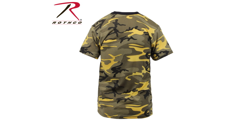 Rothco Colored Camo T-Shirts, Electric Blue Camo, Small, 60173-ElectricBlueCamo-S
