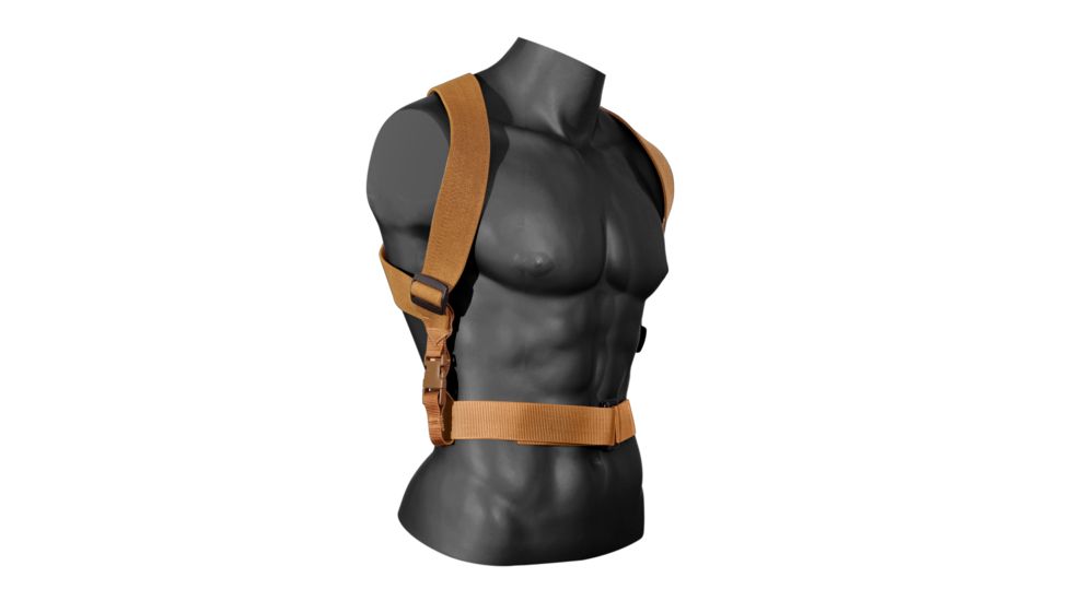 Rothco Combat Suspenders, Coyote Brown, 49194-CoyoteBrown
