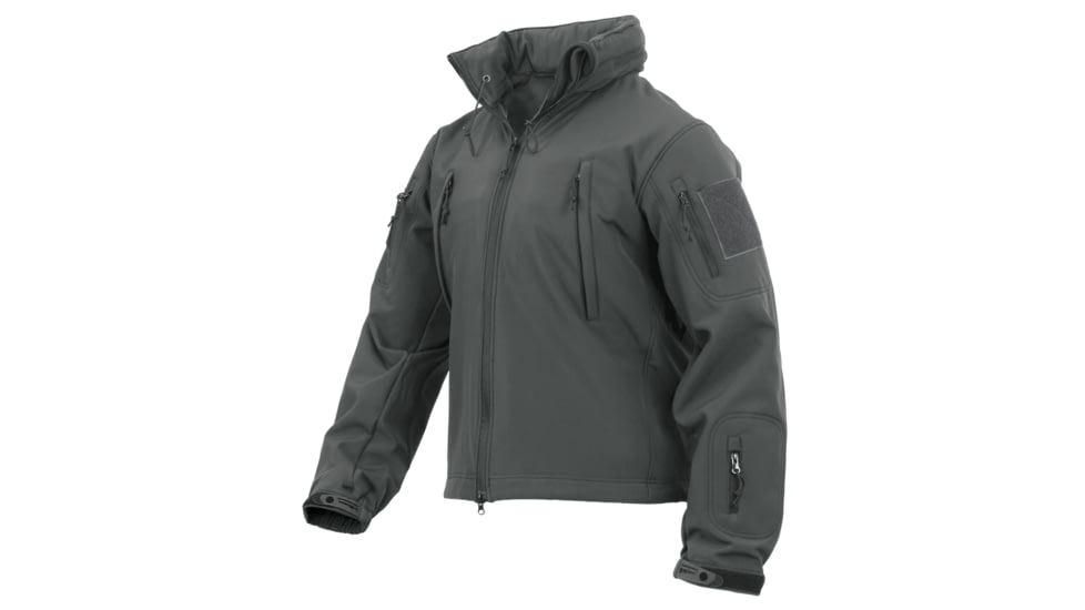 Rothco Concealed Carry Soft Shell Jacket - Men's, Gunmetal Grey, Extra Large, 55785-GunmetalGrey-XL