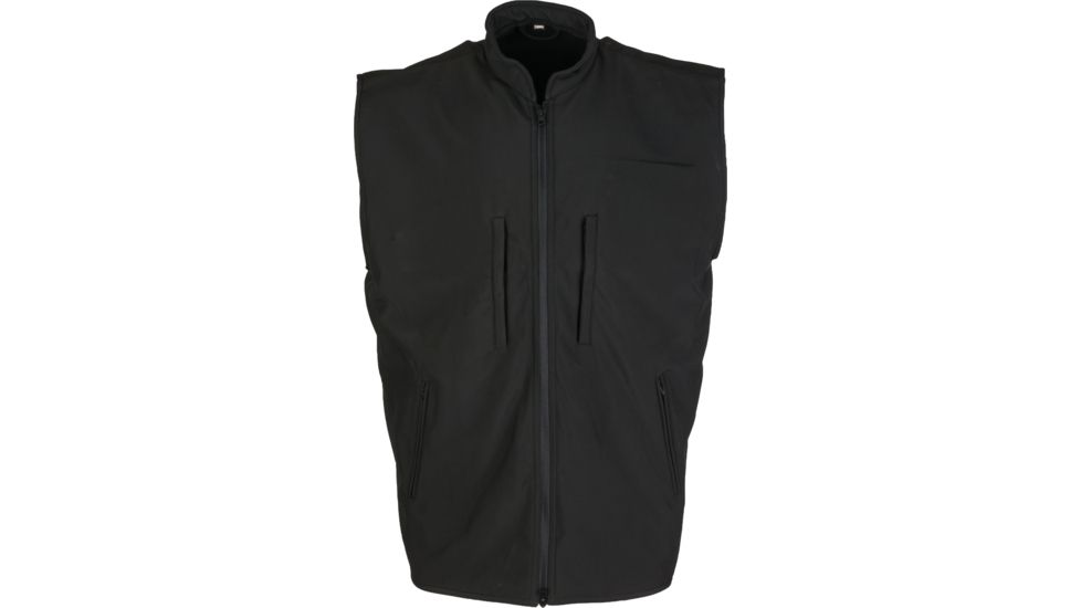 Rothco Concealed Carry Soft Shell Vest, Black, 3XL, 86502-Black-3XL
