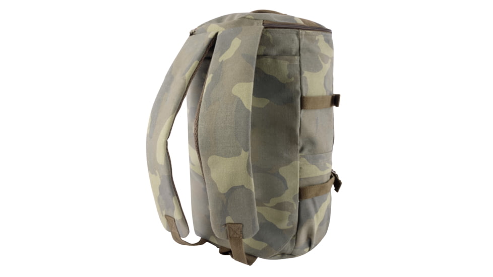 Rothco Convertible Canvas Duffle / Backpack - 19 Inches, Woodland Camo, 25161-WoodlandCamo