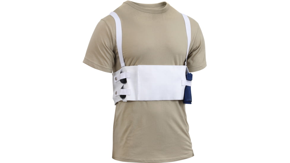 Rothco Deep Concealment Chest Holster, White, Extra Large/2XL, 1098-984