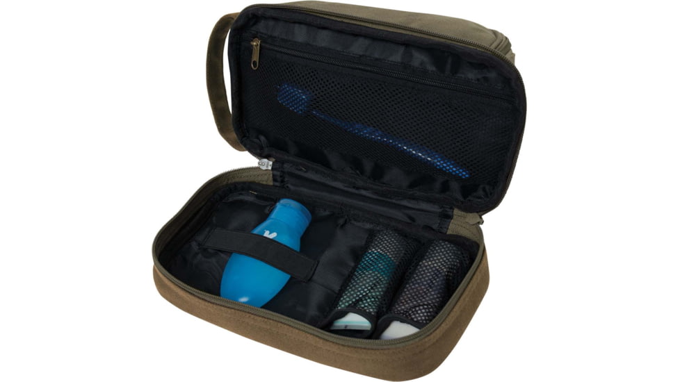 Rothco Deluxe Canvas Travel Kit, Olive Drab, 1854-OliveDrab