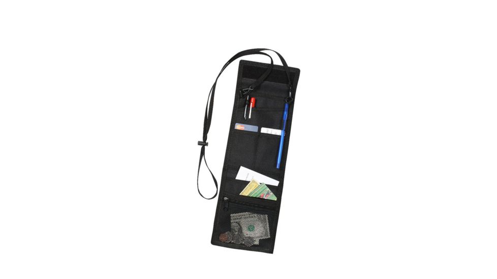 Rothco Deluxe ID Holder, Black, 1245-Black