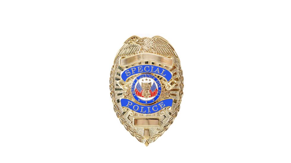 Rothco Deluxe Special Police Badge, Gold, 1926-Gold
