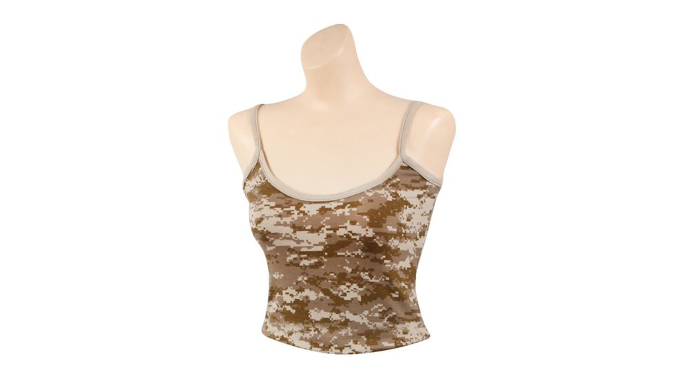 Rothco Desert Digital Camo Booty Camp Booty Shorts &amp; Tank Top, Small, 4973-Top-S