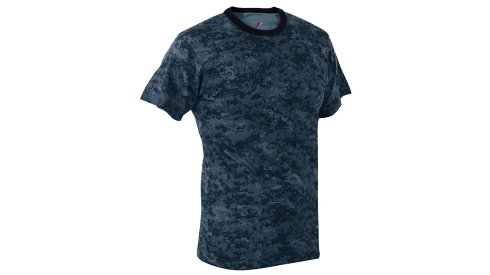 Rothco Digital Camo T-Shirt 5212, S, Heritage Walnut, 61800-HeritageWalnut-S