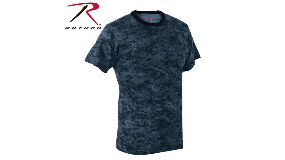Rothco Digital Camo T-Shirt 5212, S, Heritage Walnut, 61800-HeritageWalnut-S