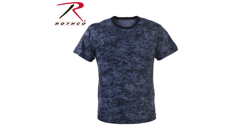 Rothco Digital Camo T-Shirt 5212, S, Heritage Walnut, 61800-HeritageWalnut-S
