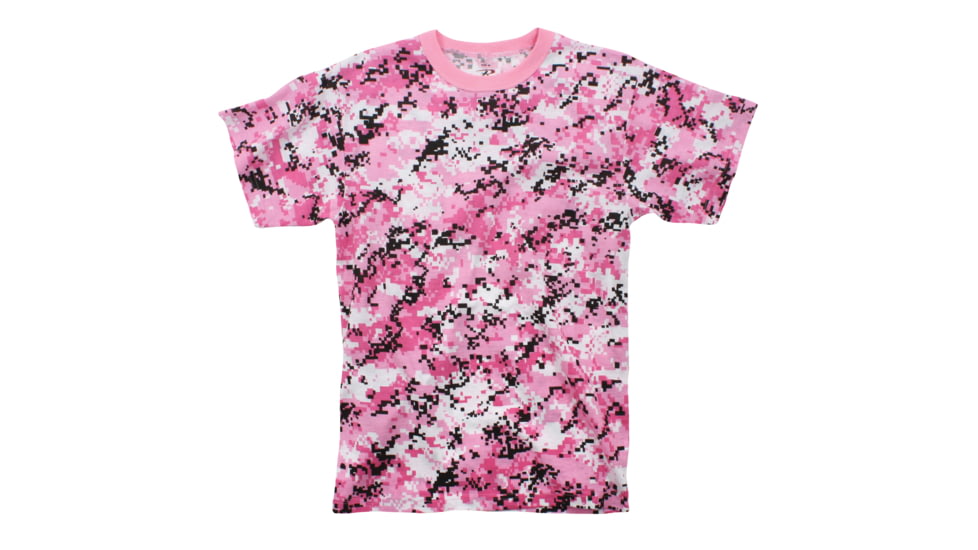 Rothco Digital Camo T-Shirt 5212, S, Heritage Walnut, 61800-HeritageWalnut-S