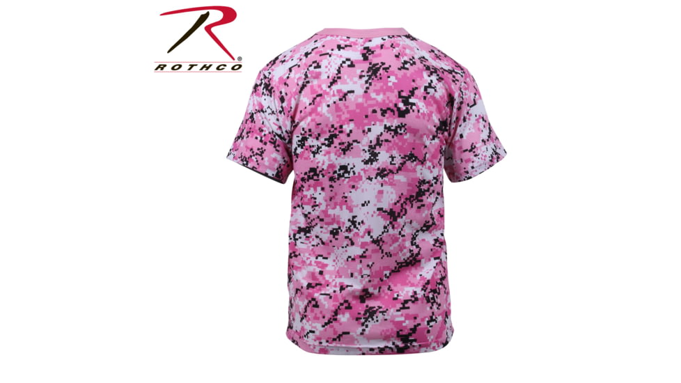 Rothco Digital Camo T-Shirt 5212, S, Heritage Walnut, 61800-HeritageWalnut-S
