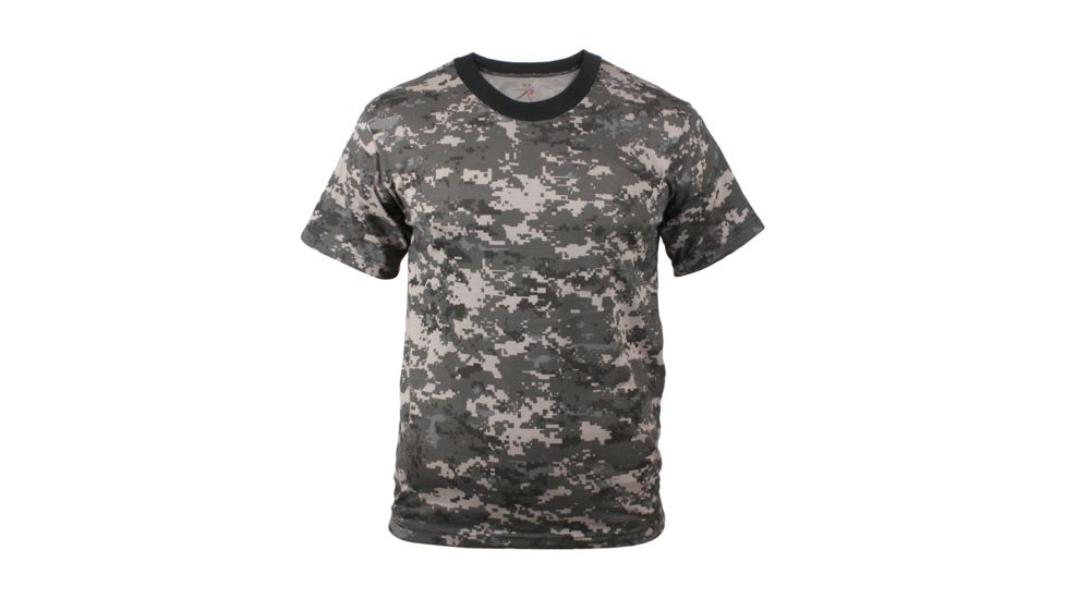 Rothco Digital Camo T-Shirt, Subdued Urban Digital Camo, Small, 5960-SubduedUrbanDigitalCamo-S