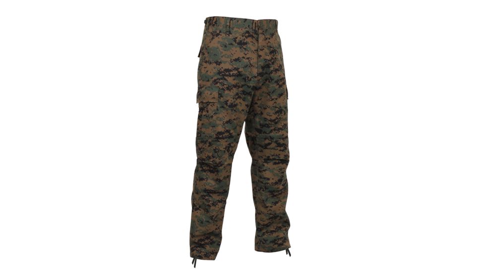 Rothco Digital Camo Tactical BDU Pants, Woodland Digital Camo, 2XL, 8676-WoodlandDigitalCamo-2XL