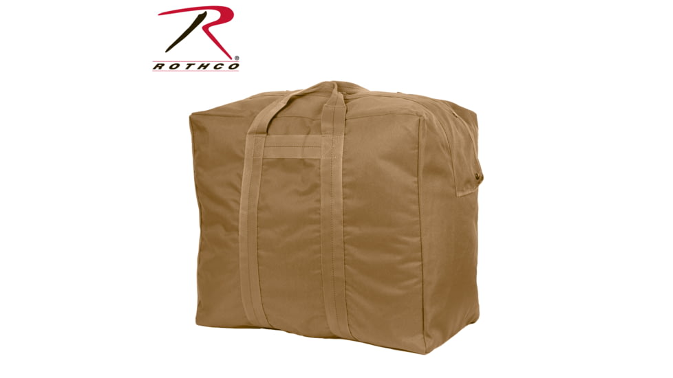 Rothco Enhanced Aviator Kit Bag, Coyote Brown, 8162-CoyoteBrown