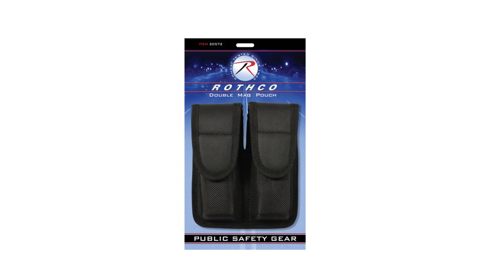 Rothco Enhanced Molded Dual Magazine Pouch, 20572