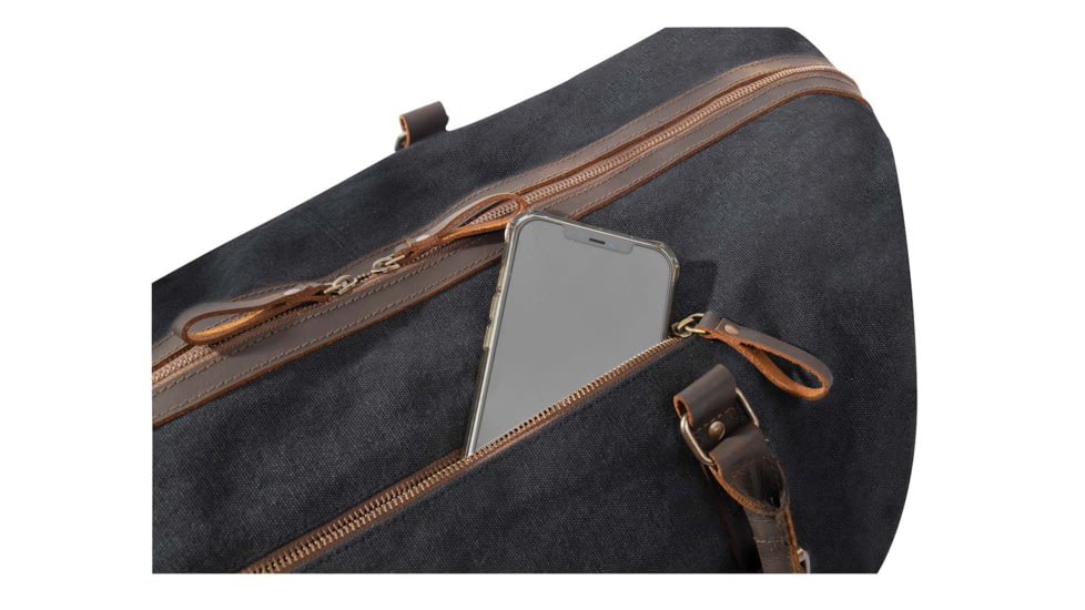 Rothco Extended Weekender Bag, Charcoal Grey, 90886