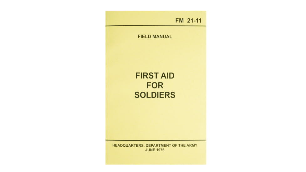 Rothco First Aid for Soldiers FM21 Manual, 14003