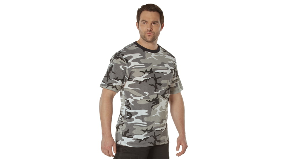Rothco Full Comfort Fit T-Shirt, City Camo, Extra Large, 84220-CityCamo-XL