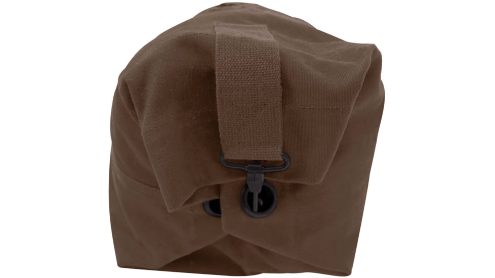 Rothco G.I. Style Canvas Double Strap Duffle Bag, 89.6L, Earth Brown, 36410-EarthBrown